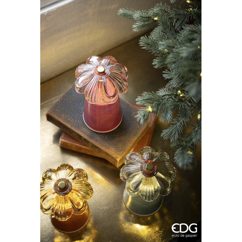 edg enzo de gasperi edg enzo de gasperi lampada da tavolo lily h 1750 cm d 11 cm ip20 salvia scatola regalo ean 8059824607881