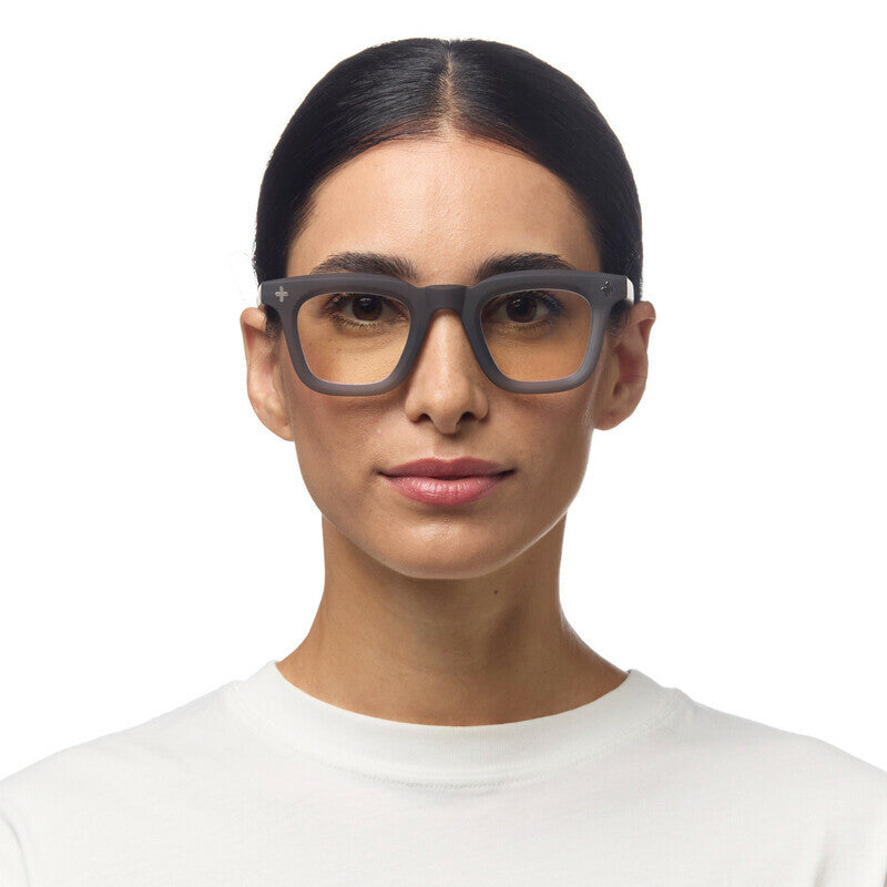 okkia okkia occhiale da lettura mod firenze premontato soft touch translucent smoke diottrie 1 00 ean 8056211374838