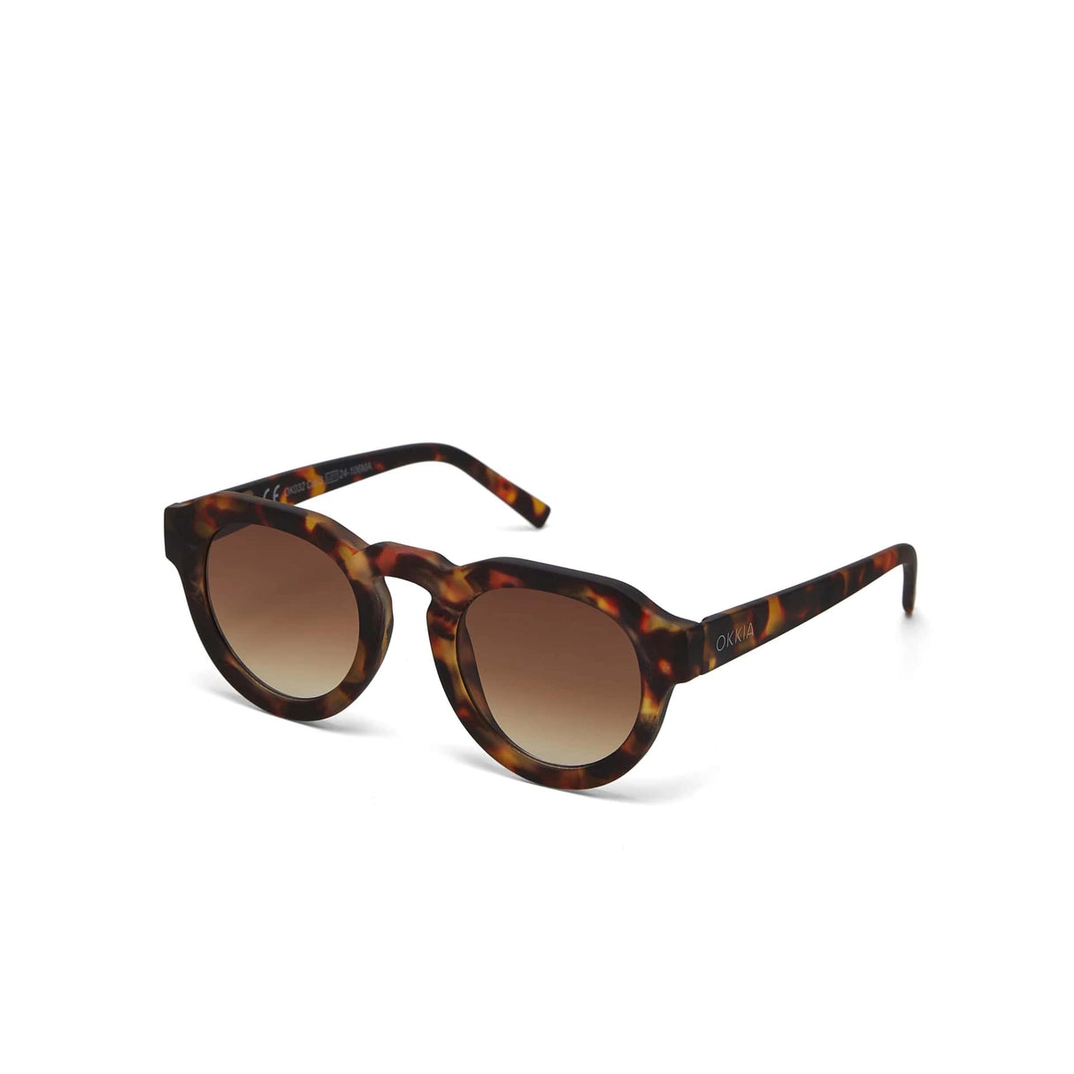 okkia okkia occhiale da sole premontato mod zeno classic havana ean 8055773197213
