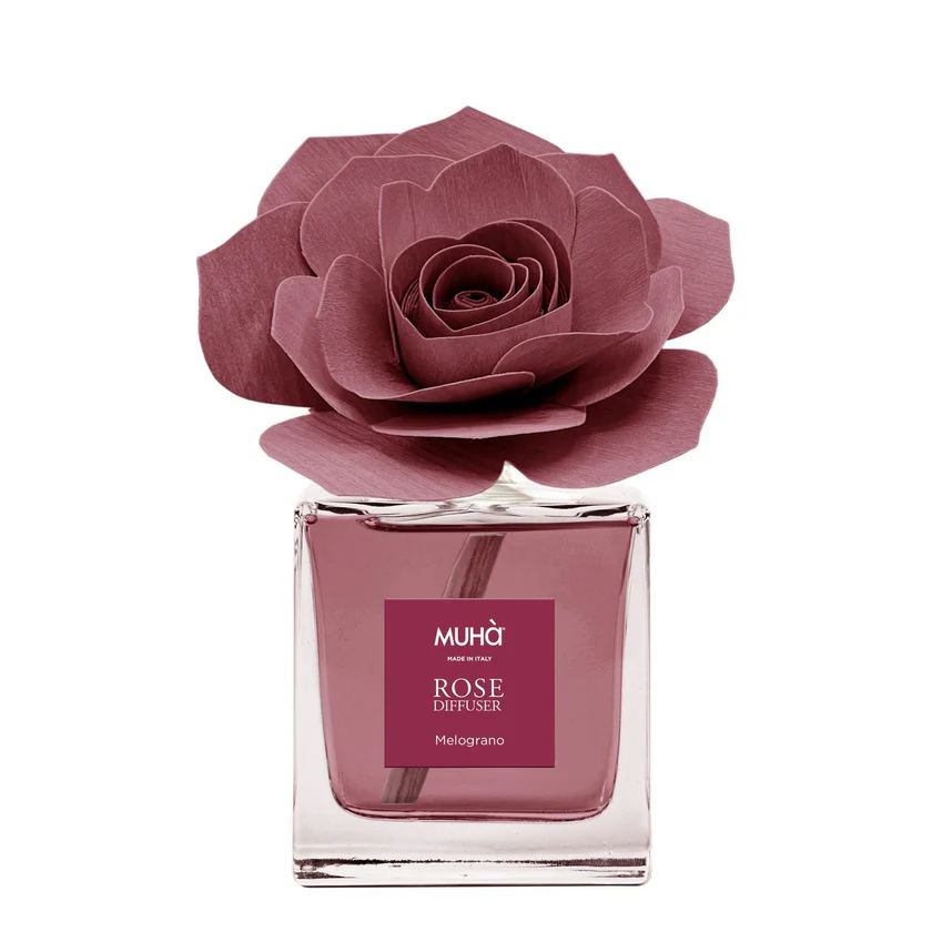 Muhà Raumduft-Diffusor Rosenrot Granatapfel 100 ml