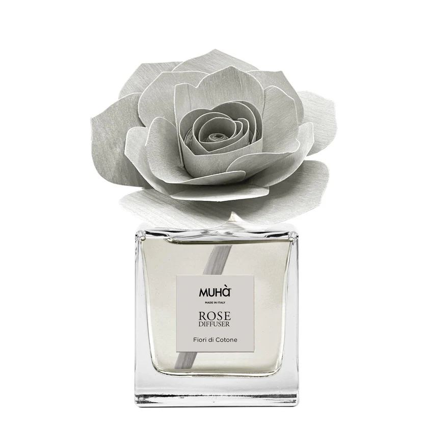 Muhà Raumdiffusor Rosa Grigia Baumwollblüten 100ml