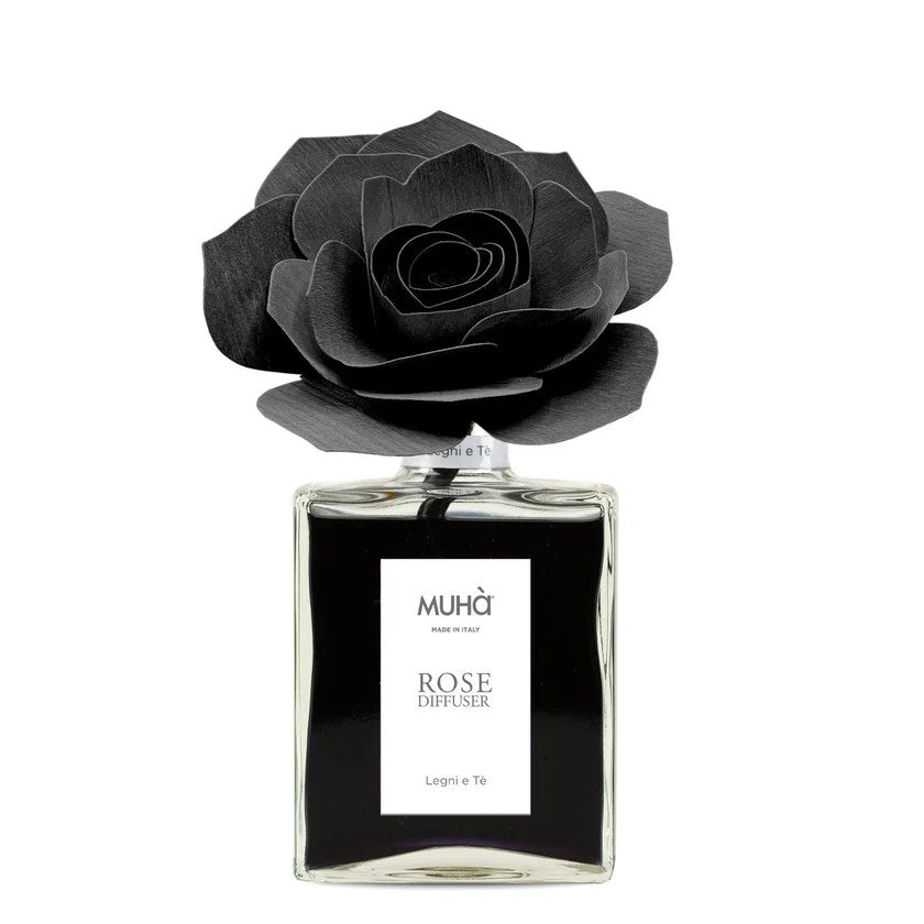 Muhà Raumduft Diffusor Rosen Holz und Tee 200ml
