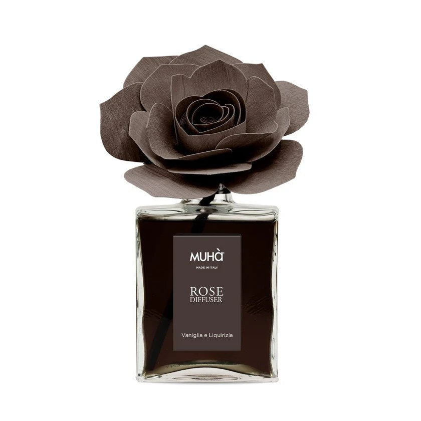 Muhà Diffusor mit Rosen-, Vanille- und Lakritzduft 200 ml