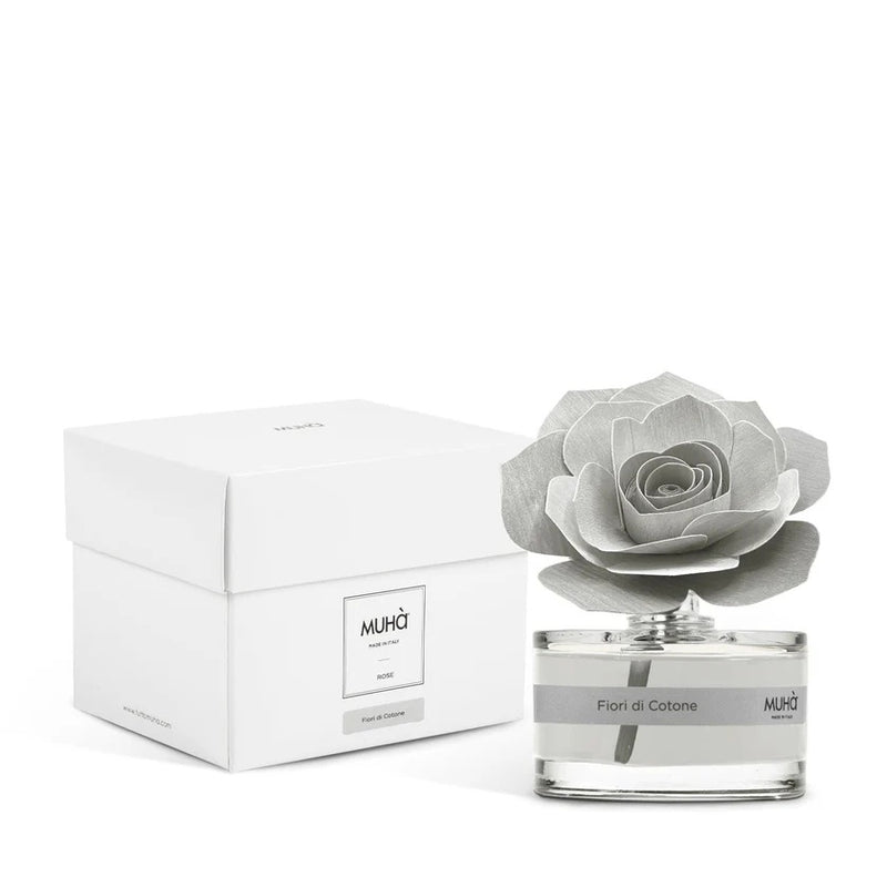 Muhà Raumdiffusor Rosa Grigia Bonbonniere Baumwollblüten 50 ml