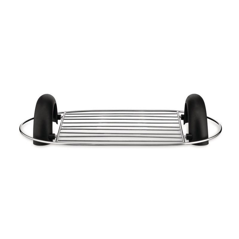 Alessi Toaster Toru Schwarz aus Edelstahl und Thermoplastharz