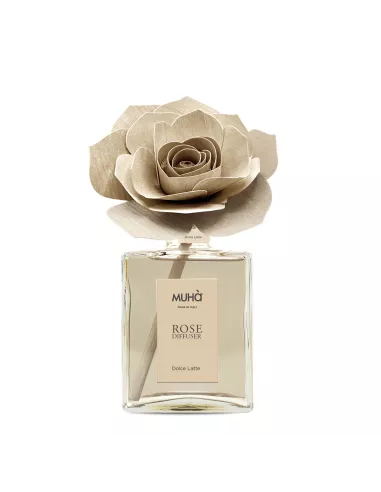 Muhà Diffuser Blumendiffusor Rose Sweet Milk 200ml