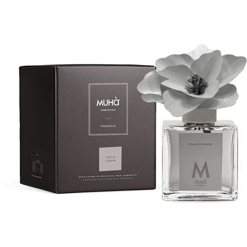 Muhà Raumduft Diffusor Magnolie Baumwollblüten 250 ml