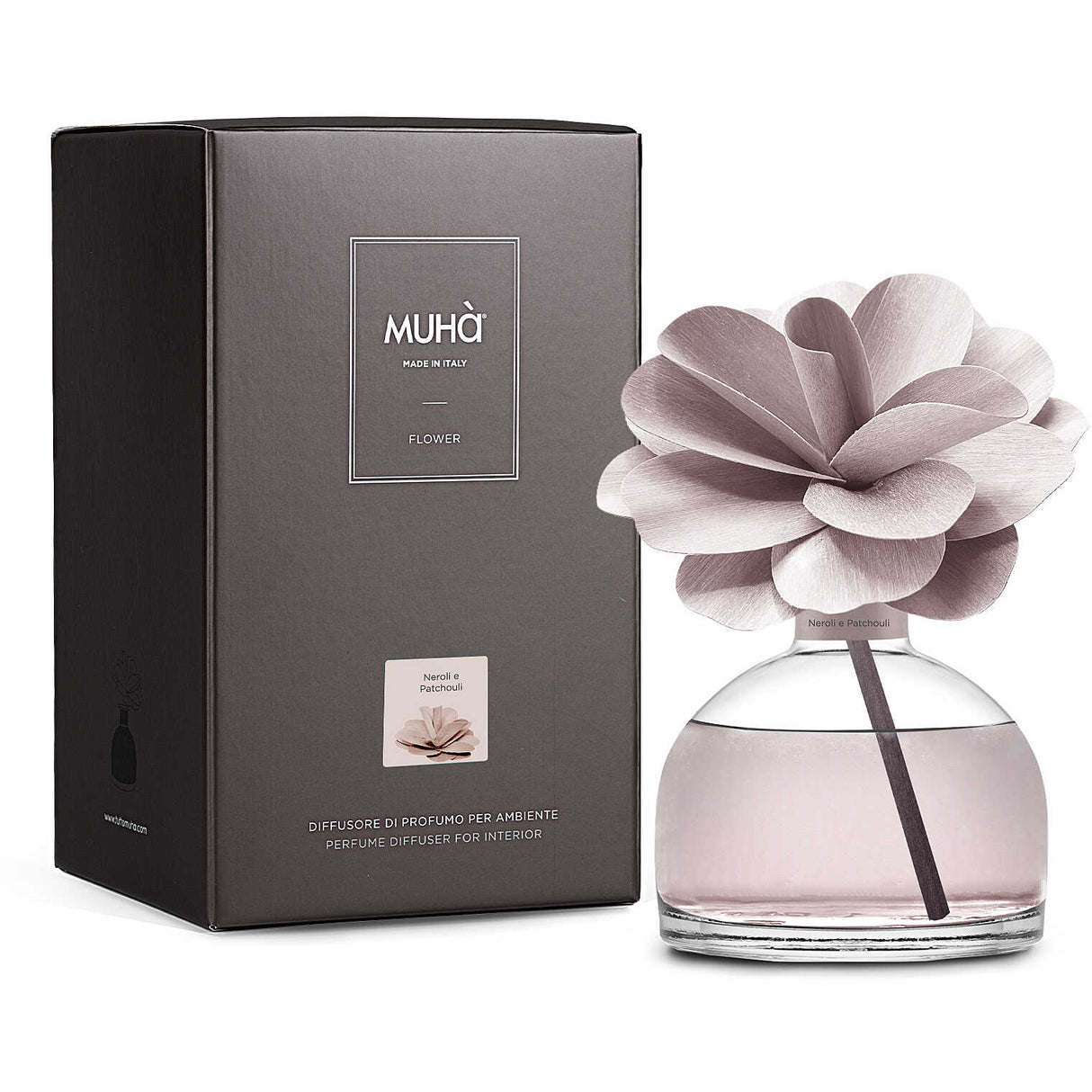 Muhà Flower Profumator Diffuser Kamalie 200ml Neroli und Patschuli