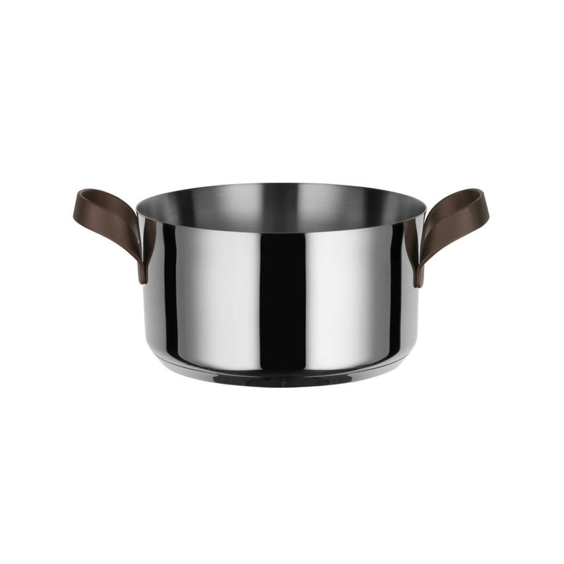 Alessi Edo Kochtopf mit zwei Henkeln aus Edelstahl Ø20 cm
