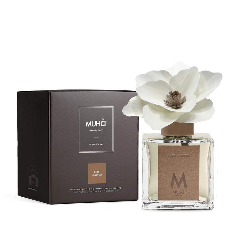 Muhà Raumduft-Diffuser Magnolie Orientalische Hölzer 500 ml