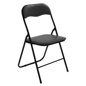 L'Arcolaio Stuhl My Klappbar Polsterung Metall Schwarz