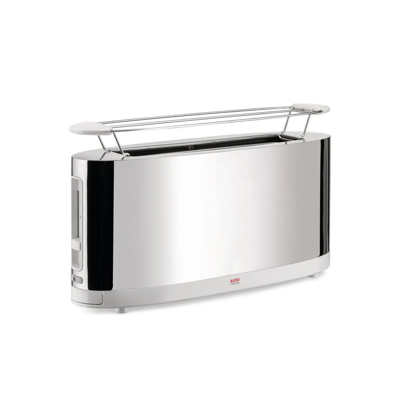 Alessi Toaster mit Brötchengrill Weiß