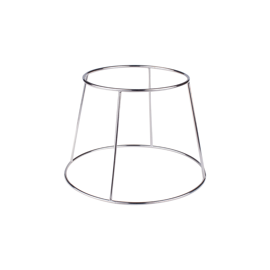 AGNELLI Tablett-Ständer Verchromter Stahl D 19 / 28 cm