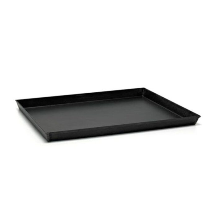 AGNELLI Rechteckiges Backblech Stahlblech Blau 30x23x3 cm