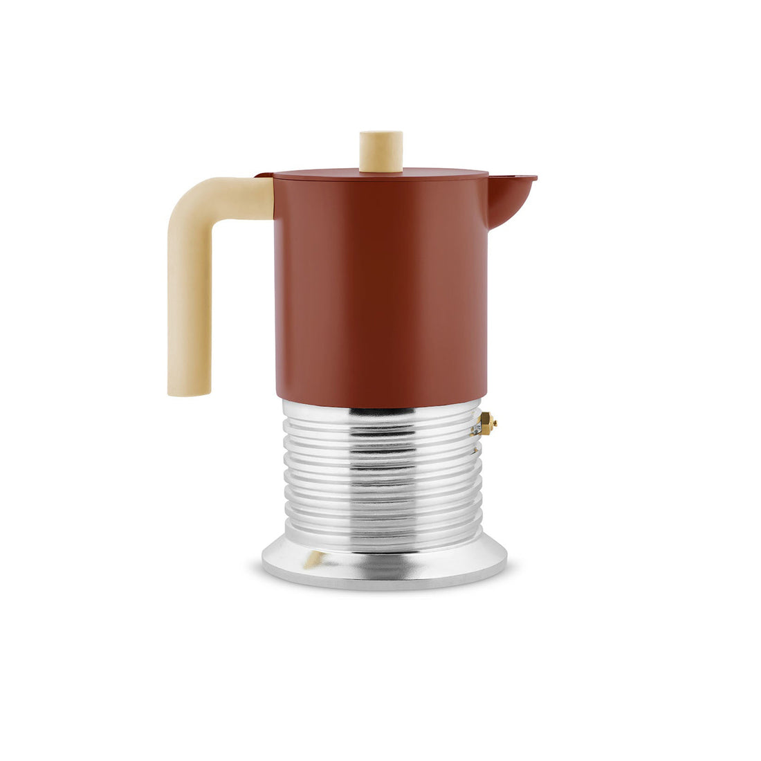 Alessi Caffettiera Vite PM01/6 BR Braun 6 Tassen
