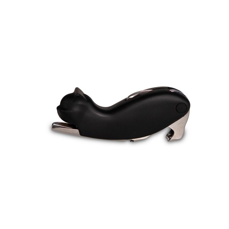 WD LifeStyle Flaschenöffner Schwarze Katze – Originales KüchenAccessoire Geschenkidee