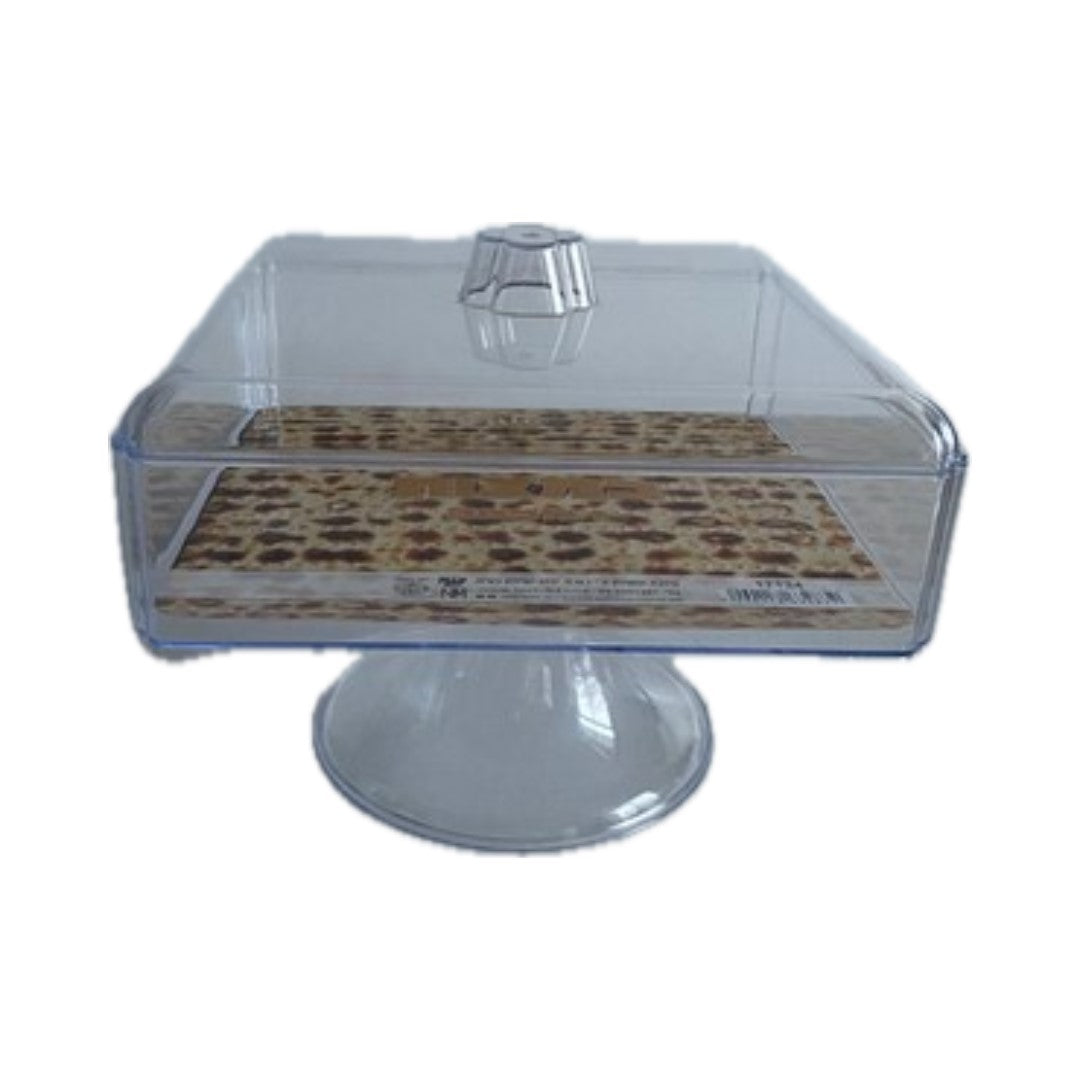 Bigiemme Transparente Etagere mit Deckel 20,50 x 20,50 cm