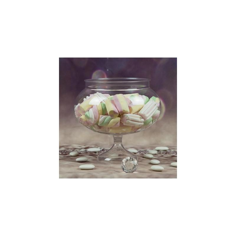 Bigiemme Kunststoffbehälter Pokalform Transparent D 15 cm