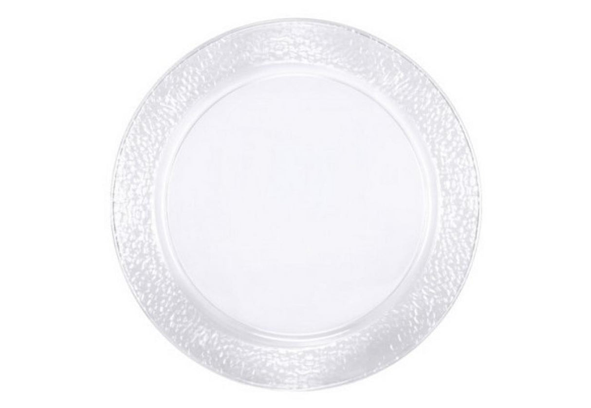 Bigiemme Vassoio Plastica Trasparente Rotondo D 34 Cm 2 Pz