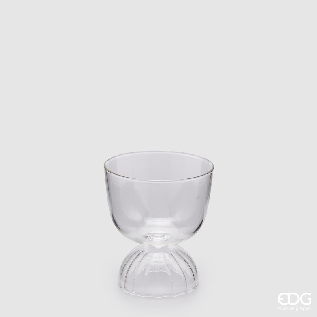 EDG Enzo De Gasperi Glas Hamlet H 11,5 Cm D 10 Cm 350 Ml