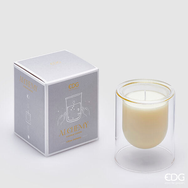 EDG Enzo De Gasperi Kerze Alchemy H 10 Cm D 8,5 Cm Citrus Verbena