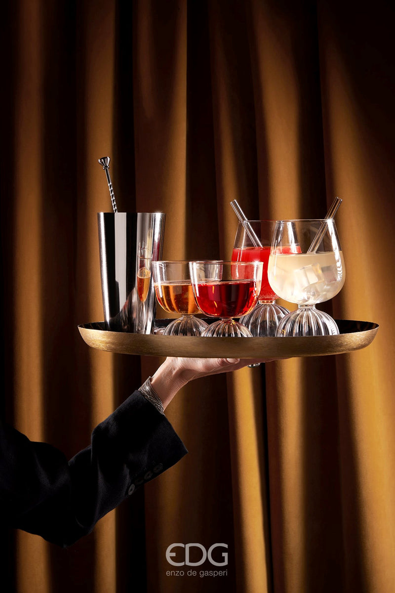EDG Enzo De Gasperi Glas Hamlet H 17 cm D 10 cm 630 ml