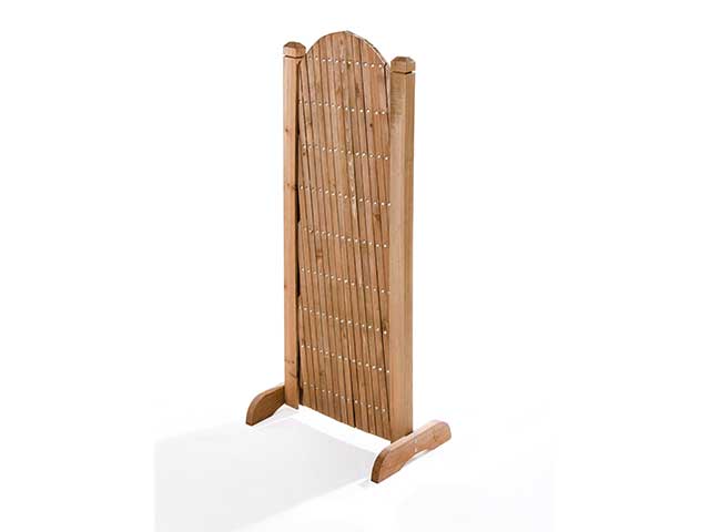 L'Arcolaio Gitter Exy Holz ausziehbar 120xH.150 cm für Außenbereich