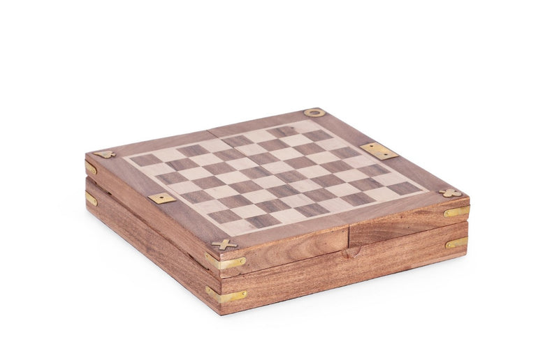 Bizzotto Dekoration Multipla Fortune 25,5x25,5xH10,5 cm – Elegante Dekorative Figur für das Zuhause und Weihnachtsgeschenkidee
