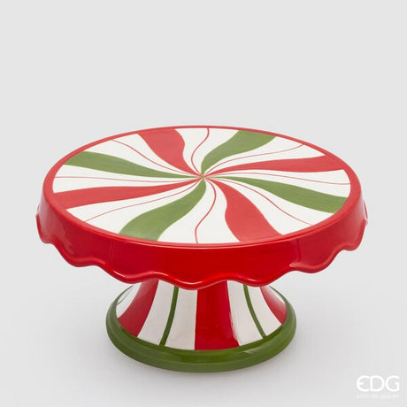 EDG Enzo De Gasperi Candy-Etagere Weihnachten Rot Grün H25 D25