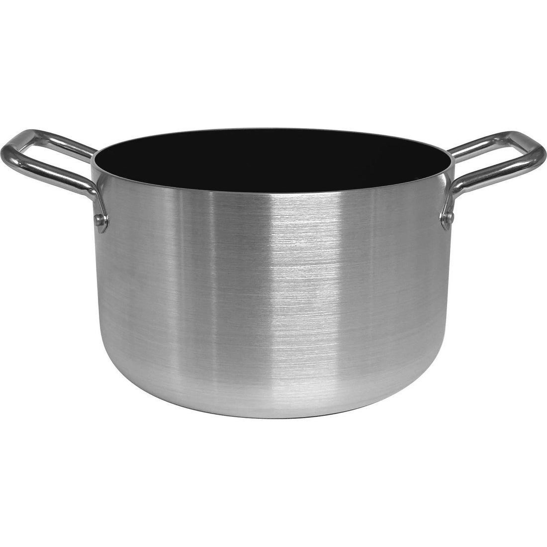 AGNELLI Hoher Kochtopf Aluminium Antihaftbeschichtung Fasa Basic Induktion D 28 Cm
