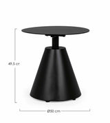 bizzotto bizzotto tavolino aloha d 50 cm h 495 cm nero ean 8051836271098