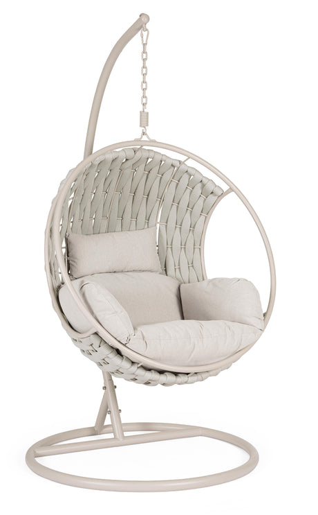 bizzotto bizzotto poltrona sospesa galapagos max 130 kg bianco ean 8051836678095