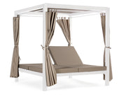 Bizzotto Daybed Dream Lettino con Tende Bianco