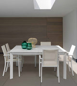 bizzotto bizzotto tavolo allungabile konnor 160 x 110 160 cm bianco ean 8051836347397