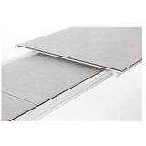 Bizzotto Tavolo Allungabile Otavio Rettangolare 220 - 280 - 340 x 95 Cm Bianco