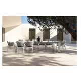 Bizzotto Tavolo Allungabile Otavio Rettangolare 220 - 280 - 340 x 95 Cm Bianco