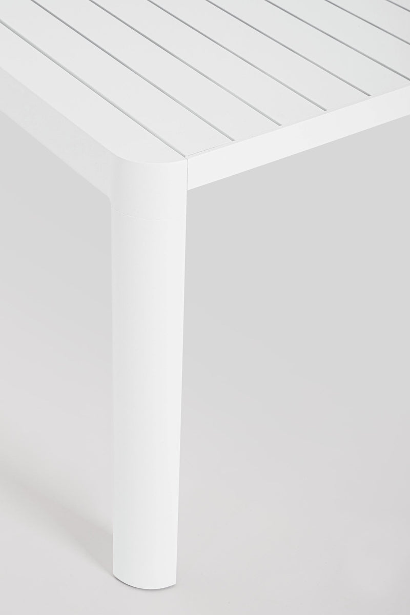 Bizzotto Tisch Quadratisch Ausziehbar Kiplin 149 x 97 / 149 Cm Weiß