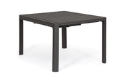 Bizzotto Ausziehbarer Quadratischer Tisch Kiplin 149 x 97 / 149 cm Anthrazit