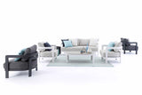 Bizzotto Set 4 Salotto Presley Antracite