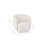 Bizzotto Sessel Tecla mit Armlehnen Natur