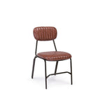Bizzotto Stuhl Debbie Dunkles Orange Vintage