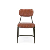 Bizzotto Stuhl Debbie Dunkles Orange Vintage