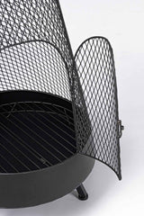 bizzotto bizzotto braciere efesto tondo d 50 cm h 138 cm nero ean 8051836293250