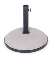 Bizzotto Base Ombrellone Barry Tondo 30 Kg Cemento Tortora