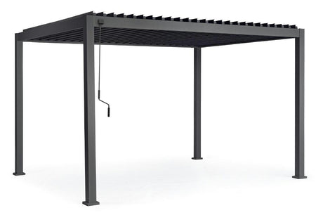 bizzotto bizzotto pergola ocean 3 x 4 mt antracite ean 8051836466883