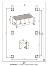 bizzotto bizzotto pergola ocean 36 x 6 mt natural antracite ean 8051836480056