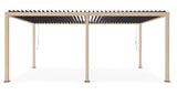 bizzotto bizzotto pergola ocean 36 x 6 mt natural antracite ean 8051836480056