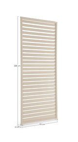 bizzotto bizzotto frangisole laterale per pergola ocean h 238 cm l 93 cm seta ean 8051836687639