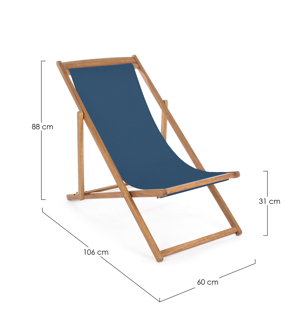 bizzotto bizzotto sdraio relax noemi blu ean 8051836565005