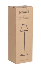 bizzotto bizzotto lampada tavolo etna h 38 cm led bianco ean 8051836453548